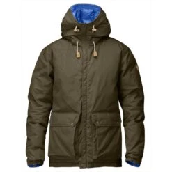 FJÄLLRÄVEN Fjällräven Down Jacket No. 16 - Dark Olive/UN Blue