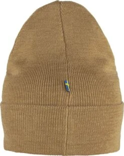 FJÄLLRÄVEN Classic Knit Hat - Unisex|-|Tuque Classique En Tricot Unisexe -Fjällräven Shop FJR 77368 7E 7EDetail2 20Buckwheat 20Brown