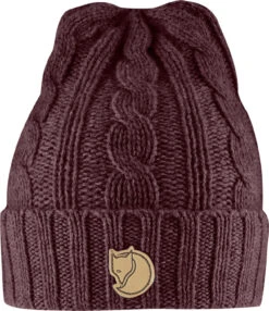 FJÄLLRÄVEN Braided Knit Hat - Unisex|-|Tuque En Tricot Tressé Unisexe -Fjällräven Shop FJR 77377 7EDark 20Garnet fa3fa6c0 c153 45f6 8f5f fce0e4248706