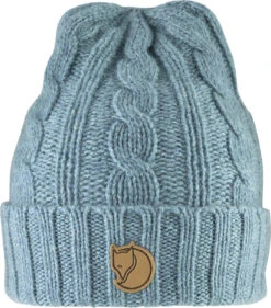 FJÄLLRÄVEN Braided Knit Hat - Unisex|-|Tuque En Tricot Tressé Unisexe -Fjällräven Shop FJR 77377 7EFrost 20Green