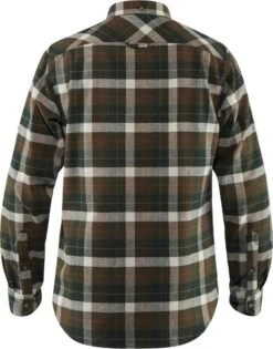 FJÄLLRÄVEN Singi Heavy Flannel Shirt - Men's|-|Chemise En Flanelle Singi Heavy - Homme -Fjällräven Shop FJR 81373 7E 7EBack 20Deep 20Forest