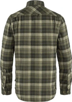 FJÄLLRÄVEN Singi Heavy Flannel Shirt - Men's|-|Chemise En Flanelle Singi Heavy - Homme -Fjällräven Shop FJR 81373 7E 7EBack 20Green 20 20Deep 20Forest