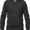 FJÄLLRÄVEN Övik Knit Crew - Men's|-|Chandail En Tricot à Col Rond Övik - Homme -Fjällräven Shop FJR 82409 7EDark 20Grey