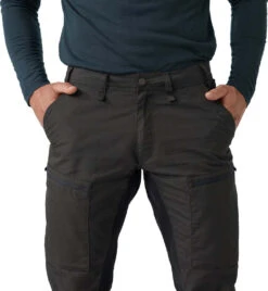 FJÄLLRÄVEN Abisko Lite Trekking Trousers - Regular - Men's|-|Pantalon De Randonnée Abisko Lite - Régulier - Homme -Fjällräven Shop FJR 82890R 7E 7EDetail2 20Dark 20Grey