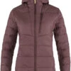 FJÄLLRÄVEN Keb Padded Hoodie - Women's|-|Manteau Rembourré à Capuchon Keb - Femme -Fjällräven Shop FJR 89630 7ELight 20Garnet