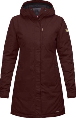 FJÄLLRÄVEN Kiruna Padded Parka - Women's|-|Parka Rembourré Kiruna - Femme -Fjällräven Shop FJR 89644 7EBurnt 20Red