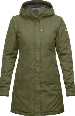 FJÄLLRÄVEN Kiruna Padded Parka - Women's|-|Parka Rembourré Kiruna - Femme -Fjällräven Shop FJR 89644 7EGreen