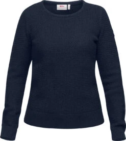 FJÄLLRÄVEN Övik Structure Sweater - Women's|-|Chandail Övik Structure - Femme -Fjällräven Shop FJR 89775 7EDark 20Navy c14dc487 8726 46f0 bb3a 1b7e3ec6f93d