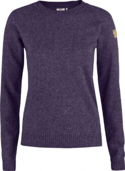 FJÄLLRÄVEN Övik Re Wool Sweater - Women's|-|Chandail En Laine Övik Re-Wool Femme -Fjällräven Shop FJR 89913 7EAlpine 20Purple 080c5acb c12c 4158 9e53 2e9b80899eeb