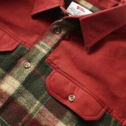 FJÄLLRÄVEN Granit Shirt - Men's|-|Chemise Granit - Homme -Fjällräven Shop FJR 90339 7EDeep 20Red 7Ezoom