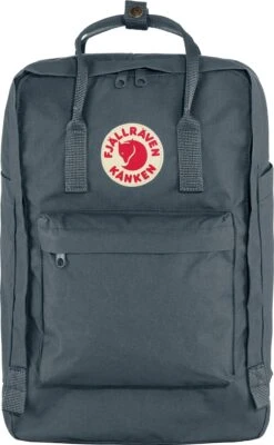 FJÄLLRÄVEN Kånken 17 In Laptop Backpack - Unisex|-|Sac à Dos Pour Ordinateur Portable 17 Pouces Kånken - Unisexe -Fjällräven Shop FJR F23525 7E 7EFront 20Graphite