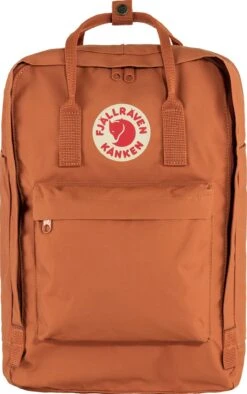 FJÄLLRÄVEN Kånken 17 In Laptop Backpack - Unisex|-|Sac à Dos Pour Ordinateur Portable 17 Pouces Kånken - Unisexe -Fjällräven Shop FJR F23525 7E 7EFront 20Terracotta 20Brown
