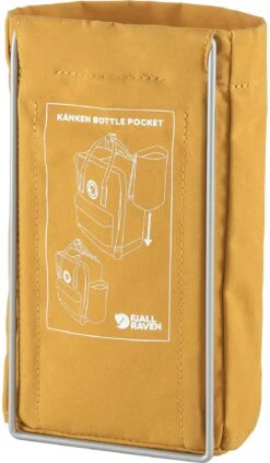 FJÄLLRÄVEN Kanken Bottle Pocket|-|Poche Pour Bouteille Kanken -Fjällräven Shop FJR F23793 7E 7EBack 20Ochre 15143bb9 3bff 4454 9926 0759d9c192a6