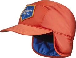 FJÄLLRÄVEN Polar Padded Cap|-|Casquette Rembourrée Polar -Fjällräven Shop FJR F78005 7EFlame 20Orange 7ESide