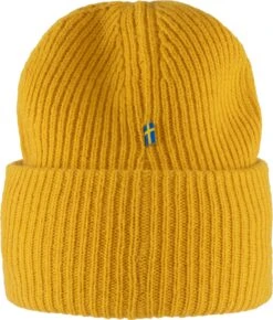 FJÄLLRÄVEN 1960 Logo Hat - Unisex|-|Chapeau Logo 1960 - Unisexe -Fjällräven Shop FJR F78142 7E 7EBack 20Mustard 20yellow