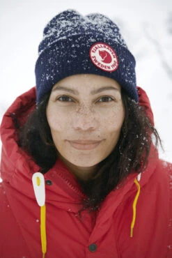 FJÄLLRÄVEN 1960 Logo Hat - Unisex|-|Chapeau Logo 1960 - Unisexe -Fjällräven Shop FJR F78142 7E 7EFront 20Dark 20Navy