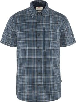 FJÄLLRÄVEN Abisko Hike Shirt Short Sleeve - Men’s|-|T-shirt Abisko Hike - Homme 11 FJÄLLRÄVEN Abisko Hike Shirt Short Sleeve - Men’s|-|T-shirt Abisko Hike - Homme -Fjällräven Shop FJR F82268 7EIndigo 20Blue 20 20Dark 20Navy