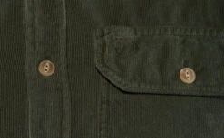 FJÄLLRÄVEN Ovik Cord Shirt - Men's|-|Chemise à Manches Longues Övik - Homme -Fjällräven Shop FJR F82977 7E 7Edetail1 20Deep 20Forest
