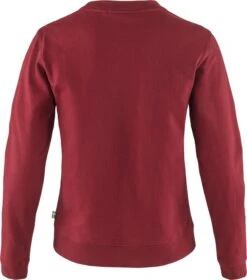 FJÄLLRÄVEN Vardag Long Sleeve Sweater - Women's|-|Chandail à Manches Longues Vardag - Femme -Fjällräven Shop FJR F83519 7E 7EBack 20Red 20Oak