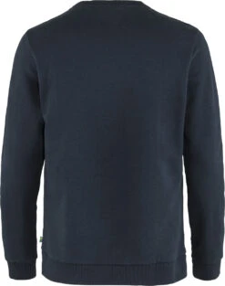 FJÄLLRÄVEN Fjallraven Logo Sweater- Men's|-|Chandail à Logo Fjallraven- Homme -Fjällräven Shop FJR F84142 7E 7EBack 20Dark 20Navy