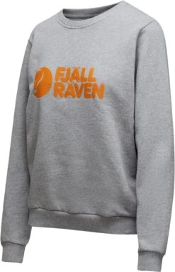 FJÄLLRÄVEN Fjallraven Logo Sweater - Women's|-|Chandail à Logo Fjallraven - Femme -Fjällräven Shop FJR F84143 7E 7EStudio 20Side 20Grey 20 20Melange