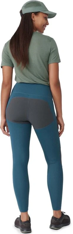 FJÄLLRÄVEN Abisko Trekking Pro Tights - Women's|-|Collant Abisko Trekking Pro - Femme -Fjällräven Shop FJR F84771 7E 7EBack1 20Indigo 20Blue 20 20Iron 20Grey