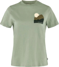 FJÄLLRÄVEN Nature T-shirt - Women's|-|T-shirt Nature - Femme -Fjällräven Shop FJR F84787 7ESage 20Green