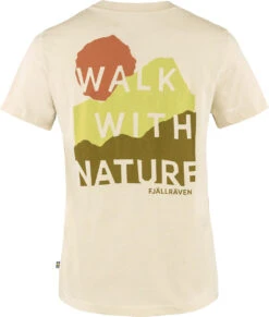 FJÄLLRÄVEN Nature T-shirt - Women's|-|T-shirt Nature - Femme -Fjällräven Shop FJR F84787 7E 7EBack 20Chalk 20White