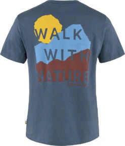 FJÄLLRÄVEN Nature T-shirt - Women's|-|T-shirt Nature - Femme -Fjällräven Shop FJR F84787 7E 7EBack 20Indigo 20Blue