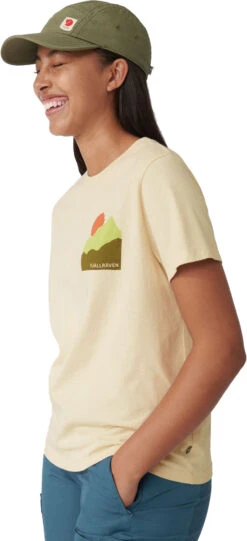 FJÄLLRÄVEN Nature T-shirt - Women's|-|T-shirt Nature - Femme -Fjällräven Shop FJR F84787 7E 7ESide 20Chalk 20White
