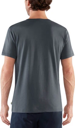 FJÄLLRÄVEN Forest Mirror T-shirt - Men's|-|T-shirt Forest Mirror - Homme -Fjällräven Shop FJR F87045 7E 7EBack1 20Navy