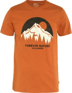 FJÄLLRÄVEN Nature T-shirt - Men's|-|T-shirt Nature - Homme -Fjällräven Shop FJR F87053 7ETerracotta 20Brown