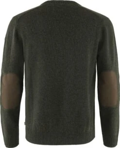 FJÄLLRÄVEN Övik Round Neck Sweater - Men's|-|Chandail à Col Rond Övik - Homme 18 FJÄLLRÄVEN Övik Round Neck Sweater - Men's|-|Chandail à Col Rond Övik - Homme -Fjällräven Shop FJR F87323 7E 7EDetail1 20Dark 20Olive