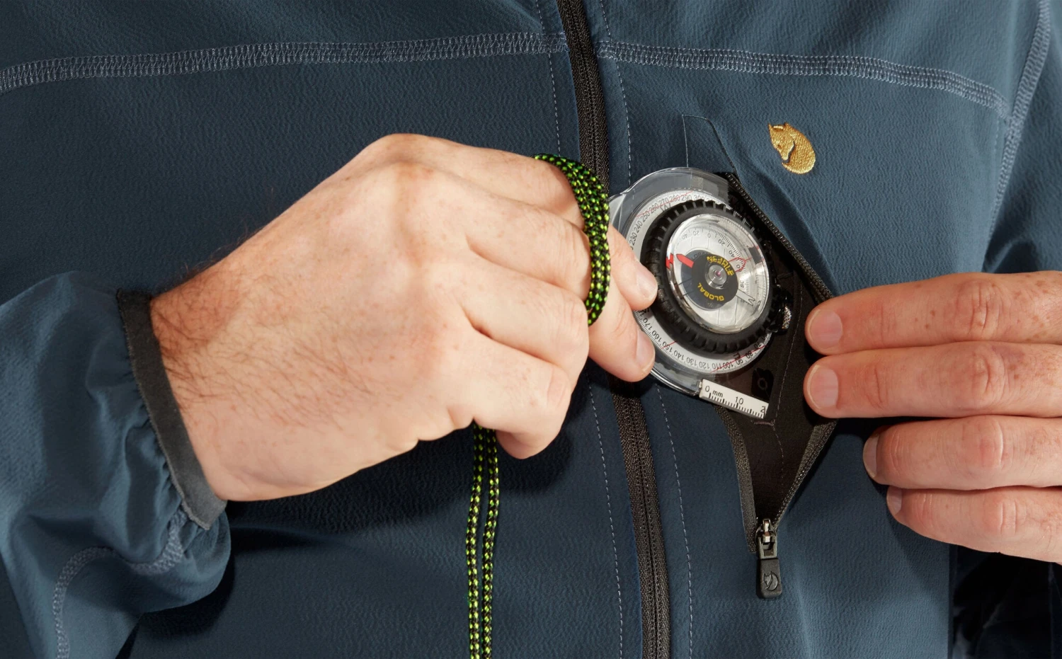 FJÄLLRÄVEN Bergtagen Stretch Half Zip - Men’s|-|Anorak Bergtagen Stretch - Homme 7 FJÄLLRÄVEN Bergtagen Stretch Half Zip - Men’s|-|Anorak Bergtagen Stretch - Homme - Image 5