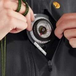 FJÄLLRÄVEN Bergtagen Stretch Half Zip - Women’s|-|Anorak Bergtagen Stretch - Femme -Fjällräven Shop FJR F89881 7E 7EDetail6 20Basalt