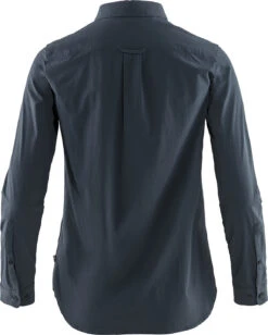 FJÄLLRÄVEN Övik Lite Shirt Long Sleeve - Women’s|-|Chemise à Manches Longues Övik Lite - Femme -Fjällräven Shop FJR F89980 7E 7Edetail2 20Navy