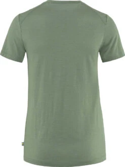 FJÄLLRÄVEN Abisko Wool Short Sleeves - Women's|-|T-shirt à Manches Courtes En Laine Abisko - Femme -Fjällräven Shop FJR SOL F84101 7E 7EBack 20Patina 20Green f9bcd925 8ff7 4ae0 8918 e54ce8557413