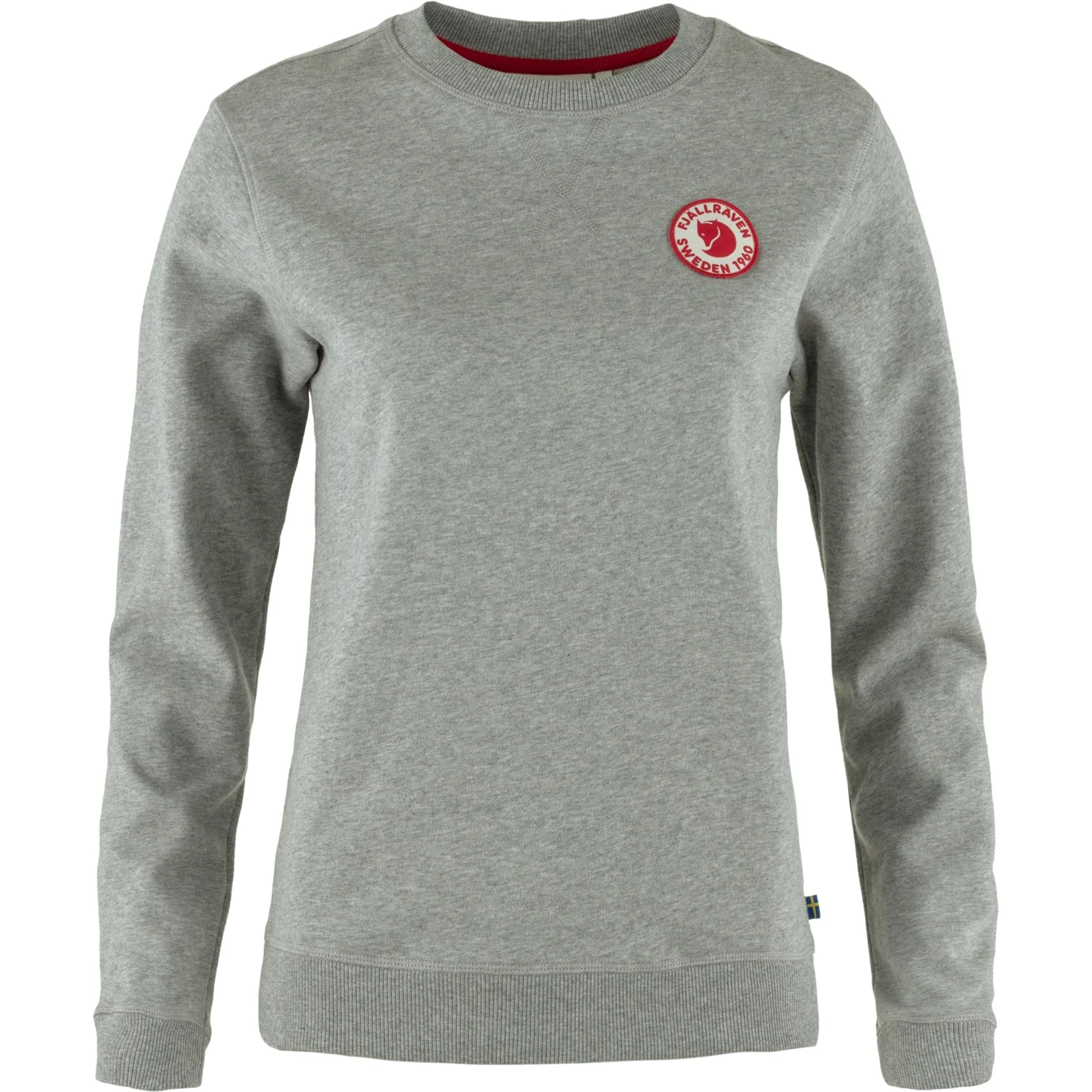 FJÄLLRÄVEN Fjällräven 1960 Logo Badge Sweater Women - Grey-melange 3 FJÄLLRÄVEN Fjällräven 1960 Logo Badge Sweater Women - Grey-melange