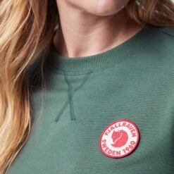FJÄLLRÄVEN Fjällräven 1960 Logo Badge Sweater Women - Grey-melange 10 FJÄLLRÄVEN Fjällräven 1960 Logo Badge Sweater Women - Grey-melange -Fjällräven Shop fjaellraeven 1960 logo badge sweater women grey melange 5 1507972