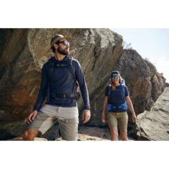 FJÄLLRÄVEN Fjällräven Abisko Sun Hoodie - Indigo Blue -Fjällräven Shop fjaellraeven abisko sun hoodie indigo blue 6 1420999