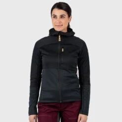 FJÄLLRÄVEN Fjällräven Abisko Trail Fleece Jacket Women - Patina Green -Fjällräven Shop fjaellraeven abisko trail fleece damen kapuzenjacke patina green 6 1130243