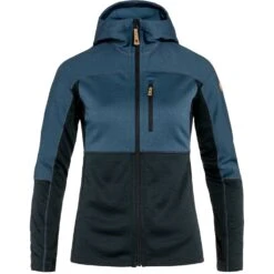 FJÄLLRÄVEN Fjällräven Abisko Trail Fleece Jacket Women - Dark Navy-indigo Blue
