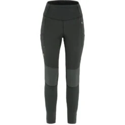 FJÄLLRÄVEN Fjällräven Abisko Värm Trekking Tights Women - Black/iron Grey