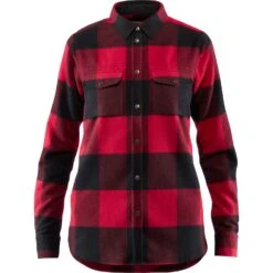 FJÄLLRÄVEN Fjällräven Canada Shirt Women - Red
