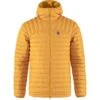 FJÄLLRÄVEN Fjällräven Expedition Lätt Hoodie Jacket - Mustard Yellow -Fjällräven Shop fjaellraeven expedition laett hoodie jacket mustard yellow 4 1505745