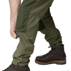 FJÄLLRÄVEN Fjällräven Greenland Trail Trousers - Regular - Dark Grey-black -Fjällräven Shop fjaellraeven greenland trail trousers regular laurel green deep forest 7 1420545