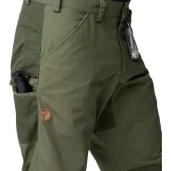 FJÄLLRÄVEN Fjällräven Greenland Trail Trousers - Regular - Dark Grey-black -Fjällräven Shop fjaellraeven greenland trail trousers regular laurel green deep forest 8 1420544