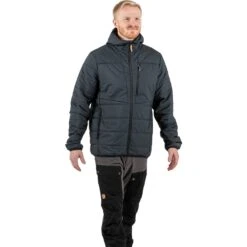FJÄLLRÄVEN Fjällräven Keb Padded Hoodie - Basalt -Fjällräven Shop fjaellraeven keb padded hoodie basalt 4 1506488
