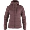 FJÄLLRÄVEN Fjällräven Keb Padded Hoodie Women - Port -Fjällräven Shop fjaellraeven keb padded hoodie women port 1 1026343