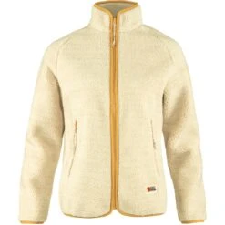 FJÄLLRÄVEN Fjällräven Vardag Pile Fleece Jacket Women - Chalk White